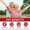 Astaxanthin 12mg Triple Strength from Microalgae, 120 Softgels, 4 Month Supply | Premium Antioxidant Supplement, Supports Eye, Joint, Internal Circulation, Skin & Immune Health view 4