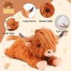 Highland Cow Heating Pad Period Cramp Pain Relief, USB Powered Heat Pad view 2