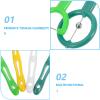 Baluue 4Pcs Tongue Muscle Trainer for Speech Therapy, Oral Development and Pronunciation Improvement Tool, Tongue Exerciser Set for and Adults, Oral Muscle Strengthening Aid view 3