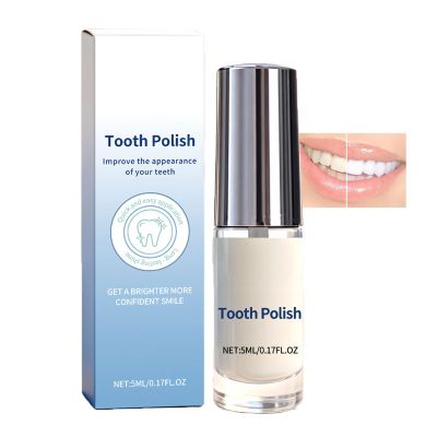 Tooth Polish, Cosmetic Teeth Whitening Liquid, Teeth Whitening Essence, Natural Gentle Whitening Teeth Care, Easy to Use (1pcs)