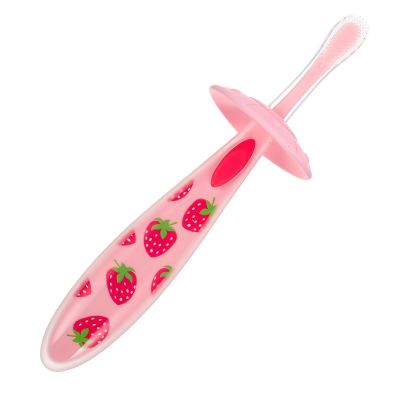 Yardwe Portable Silicone Toothbrush for Toddlers and Babies with Unique Shape, Lightweight Design, and Adorable Style, for Convenient Infant Oral Care