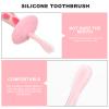 Yardwe Portable Silicone Toothbrush for Toddlers and Babies with Unique Shape, Lightweight Design, and Adorable Style, for Convenient Infant Oral Care view 4