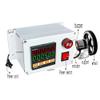 Digital Distance Meter Counter, Rotary Encoder with Rolling Wheel and Buzzer, High-Speed Measurement, 0-999999 Counting Range, Upper and Lower Limit Alarms view 2