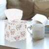 2 pack cute teeth tooth fairy (2) Tissue Box Cover, Decorative Tissue Box Dispenser for Bathroom, Parlors, Office, Bedroom Dresser, Vanity Countertop, Nightstand, Car, and Desk view 2
