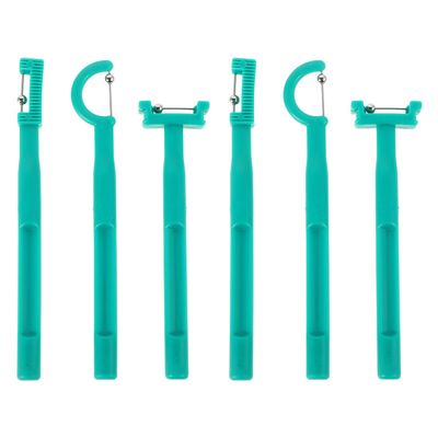Beavorty 6pcs Oral Muscle Trainer Boy Girl Tongue Exerciser for Speech Rehabilitation Tongue Tip Lateralization Tools Mouth Muscle Rehabilitation Training Equipment