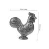 NUOBESTY 2pcs Cast Iron Cooking Tools Iron Rooster Kitchen Utensils Natural for Vegans Athletes Use in Kitchen view 2