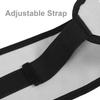 GARVALON Adjustable Wheelchair Leg Rest Strap, with Easy Installation Breathable Cotton Canvas Material and Reliable Support for Legs During Indoor and Outdoor Activities view 3