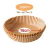 200/50PCS Air Fryer Paper Liner 16CM Oil Proof Airfryer Liners Baking(16CM 200Pcs) view 2