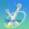 8PCS iO Replacement Heads Compatible with Oral b iO 2/3/4/5/6/7/8/9/10 Series Electric Toothbrushes, Medium Softness, Sensitive Gums Care, White view 3