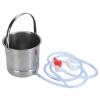 Adfaga Bucket Kit 1.6L Stainless Steel Reusable Shower System for Colon Cleansing Water Washing and Coffee Hydrotherapy with Accessories and Storage Bag view 3