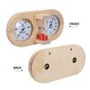 BESPORTBLE Sauna Hygrometer and Analog Thermometer with 15-Minute Red Hourglass Timer, Mechanical Temperature and Humidity Gauge for Steam Sauna and Spa Room Accessories view 3