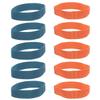 SHOWERORO 10pcs Bento Box Strap Lashing Strap Bento Case Bands Elastic Washable Reusable for Lunch Boxes view 1