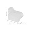BAZEITFLOW 20Pcs Denture Brush Protector Covers, Portable Plastic Toothbrush Caps for Travel and Storage, Dustproof Compact Toothbrush Covers for False Teeth Care view 2