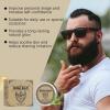 Strong Hold Men Beard Styling Balm, Strong Beard, Enhances Natural Radiance, for Special Occasions Dating Daily Work Dad Grandpa Son Husband view 3