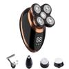 5-in- Cordless Bald Head for Men IPX7, USB-Rechargeable, 5D Floating Blades, Ergonomic Wet/Dry Electric Grooming Kit view 1