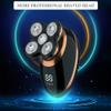 5-in- Cordless Bald Head for Men IPX7, USB-Rechargeable, 5D Floating Blades, Ergonomic Wet/Dry Electric Grooming Kit view 3