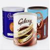Premium Hot Chocolate Powder 1KG x 3 | Galaxy Hot Chocolate + Belgian Chocolate Instant Drink + Cadbury Original Drinking Chocolate | Rich & Creamy | Just Add Water or Milk | Family Pack view 1