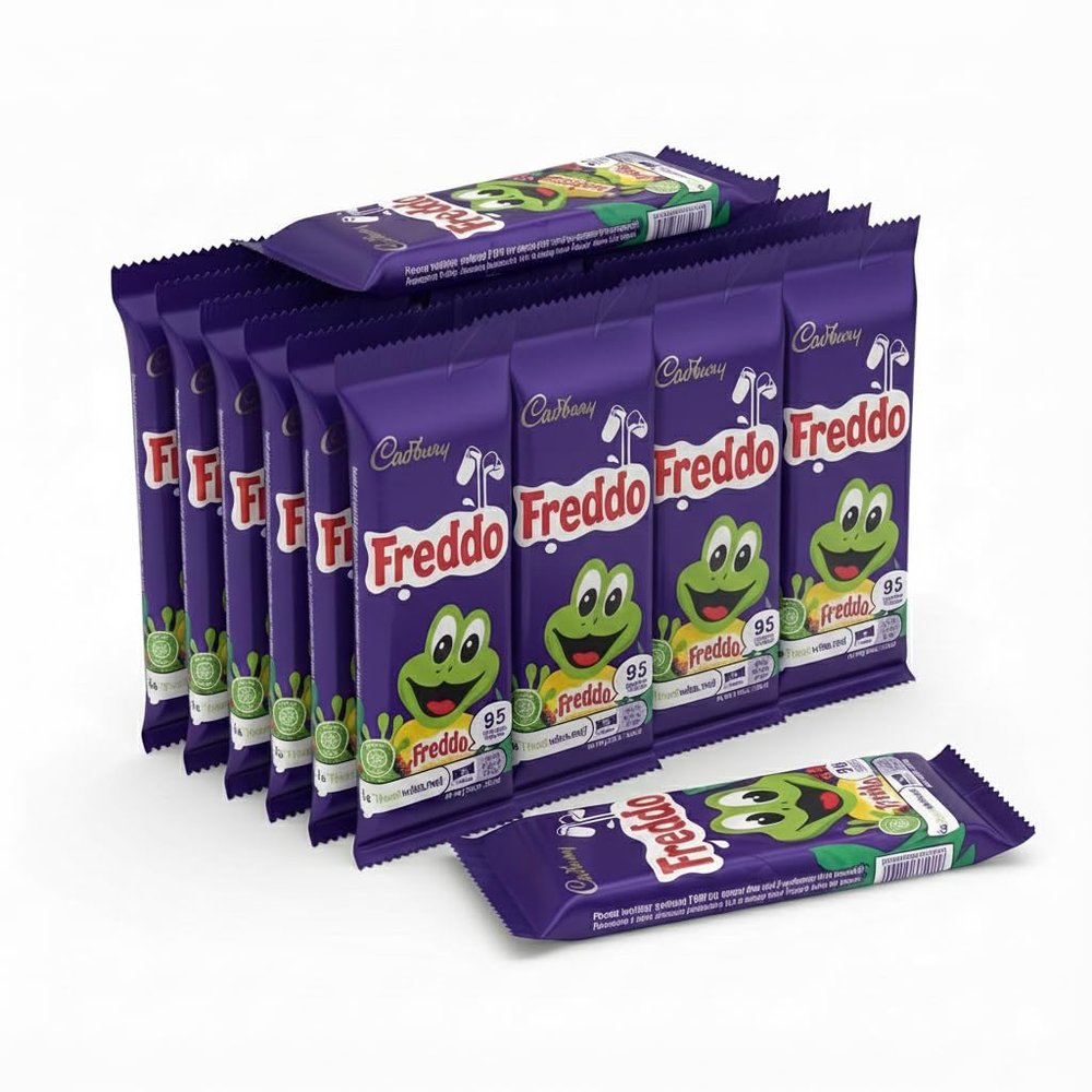 Chocolate Bars Bulk Pack - Fredo Frog 15 Milk Chocolate Bars (18g each) | Perfect for Sharing, Gifting & Everyday Snacks