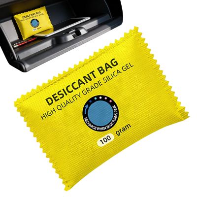 Car Dehumidifier Bag - Quick Reuse Easy Movable Silica Gel Moisture Absorber,Dehumidifier for Cabinets, Basement and Car | Suitable for Motorhomes, Storage Rooms, Cabinets, Basements, Bathtub
