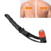 ZASCHMOY Back Hair Trimmer for Men Rechargeable Electric Long Handle Body Groomer with Foldable Detachable Design Ergonomic view 2