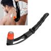 ZASCHMOY Back Hair Trimmer for Men Rechargeable Electric Long Handle Body Groomer with Foldable Detachable Design Ergonomic view 3