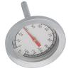 Dioche BBQ Pizza Grill Thermometer Stainless Steel Temperature 0 120 for Barbecue Cooking Smoker Oven Accurate Easy Install Durable Cooking Tool view 2