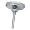 Dioche BBQ Pizza Grill Thermometer Stainless Steel Temperature 0 120 for Barbecue Cooking Smoker Oven Accurate Easy Install Durable Cooking Tool view 3