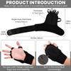 CLKLGEXEAK Weighted Gloves for Tremors, Improved Hand/Wrist Mobility, Hand Grip Strength Trainer, 2 Pieces view 2