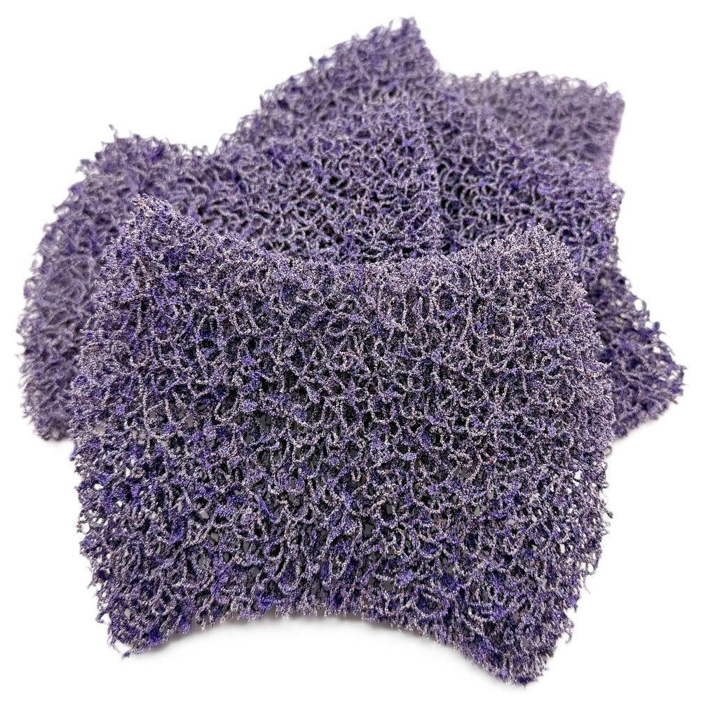 Pro-Graad 2020 Scouring Pad, 2.8 x 4.5, 24 Pack, Professional Grade Heavy Duty Scour Pad, Bow-Tie Shape, 59033