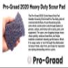 Pro-Graad 2020 Scouring Pad, 2.8 x 4.5, 24 Pack, Professional Grade Heavy Duty Scour Pad, Bow-Tie Shape, 59033 view 4