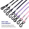 HAKIDZEL Adjustable Mitten Clips and Glove Straps with Soft Lightweight Nylon Ropes, 4Pcs Gloves Strings for Winter Activities view 4