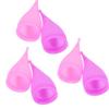 OFFIGAM 6Pcs Large Silicone Menstrual Cups 30Ml Soft Leakproof Period Collectors for Women, Comfortable Reusable Feminine Care Cups Suitable for Heavy Flow and Sensitive Skin view 1