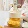 LAIOUSN Gold Ingot Pattern Cakes Press Delicate Embossing Pastries Molds Gold Ingot Shape Treat Stamp for Baking Lover Autumn Festival view 2