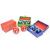 2 Pcs Baoding Balls Chinese Health Exercise Stress Balls, Meditation Massage Handball with Box Hand Exercise Ball for Men Women Stress Relieve and Finger Exercises(Color:Green Tai Ji) view 2
