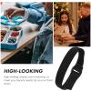 FUNNETOYU 10Pcs Elastic Bento Box Bands Lunch Fixing Straps Reusable Soft Stretchy Food Container Carrying Bands with Hook and Loop Closure for Kitchen Storage view 3