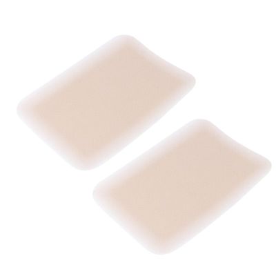 CORHAD Silicone Scar Cover Tape 2Pcs Lightweight Waterproof Scar Concealing Strips for Daily Use and Fitness Semi- Skin Patch