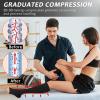 Ailaka Compression Socks for Women 20-30 mmHg, Graduated Support Socks for Men & Women, Breathable Wide Calf, Ideal for Running, Travel, Nursing & Pregnancy (Black, 5XL) view 2