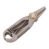 Tomantery Nose Hair Scissors Strong Ti Alloy Round Tip Trimming Scissors for Men and Women Portable Manual Grooming Tool view 3