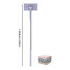 2Pcs Hands-Free Lazy Mop with 8 Reusable Cloth Changing & 360 Rotating Head, Disposable Dust Portable Mops, 360 Rotating Snap Grip Cleaning Mop with Automatic Cloth Changing for Home (110cm) view 2