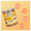 Blessfull Healing Organic Natural, Vegan Lemon Roasted Whole Cashew Nuts Crunchy Kaju 300 Gram view 4
