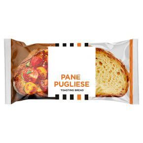 Pane Pugliese Sliced Durum Wheat Bread, 400g, Suitable for Vegans
