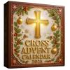 Christmas Countdowns Set with 24 Reflective Bible Passage and Elegant Crosses Ornament Collections Inspirational Advent Calendars Gift