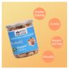 Blessfull Healing Organic Natural, Vegan Smoky Barbeque Roasted Halves/Pieces Cashew Nuts Crunchy Kaju 250 Gram view 4