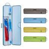 4 Pack Toothbrush Travel Case,Portable Travel Toothbrush Holder With Secure Seal, Plastic Toothbrush Travel Holder for Fitness Daily Use,Size: 7.9x1.8x1.1 in