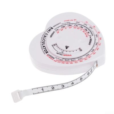 1 5m Body Mass Index Tape Measure with BMI Calculator for Accurate Waist Circumference and Muscle Measurement Tool on