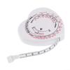 1 5m Body Mass Index Tape Measure with BMI Calculator for Accurate Waist Circumference and Muscle Measurement Tool on view 1