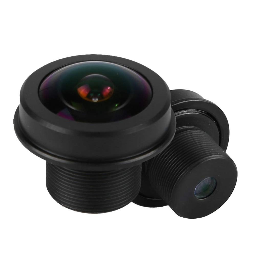 CHICIRIS 5MP HD Fisheye Board Lens for CCTV Surveillance Camera Clearer Video 180 Wide Angle for Home Security Black