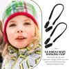 Ciieeo 2 Pack Hat Clips for Women and Windproof Hat Strap Clips with Eyeglasses Holder for Travel and Outdoor Use view 4