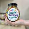 Happy Birthday Liquorice Allsorts Favourite Sweet Choices Gift with Fun Design (Cookie Jar, 500g) view 3