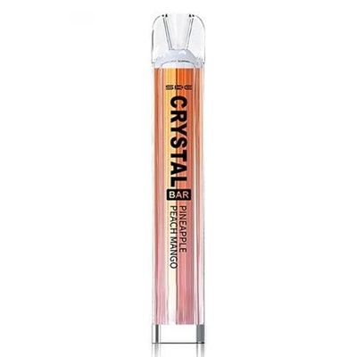 CRYSTAL BAR | Pineapple Peach Mango | Pack Of 10